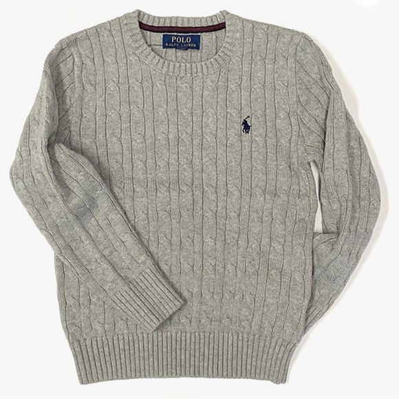Polo Ralph Lauren Other - Polo Ralph Lauren Cable-knit crewneck sweater